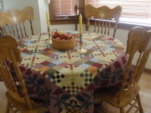 Tablecloth Quilt 2011